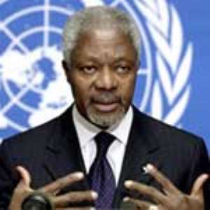 Busumuru Kofi Annan, UN Secretary General